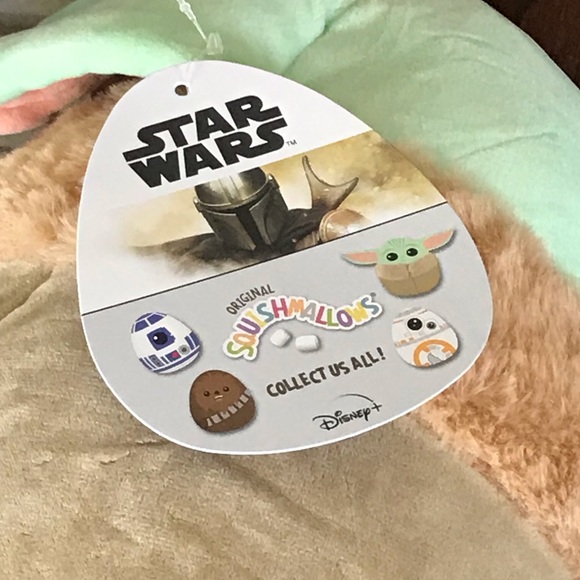 Squishmallows Disney Star Wars Baby Yoda plush 10” - Picture 5 of 6